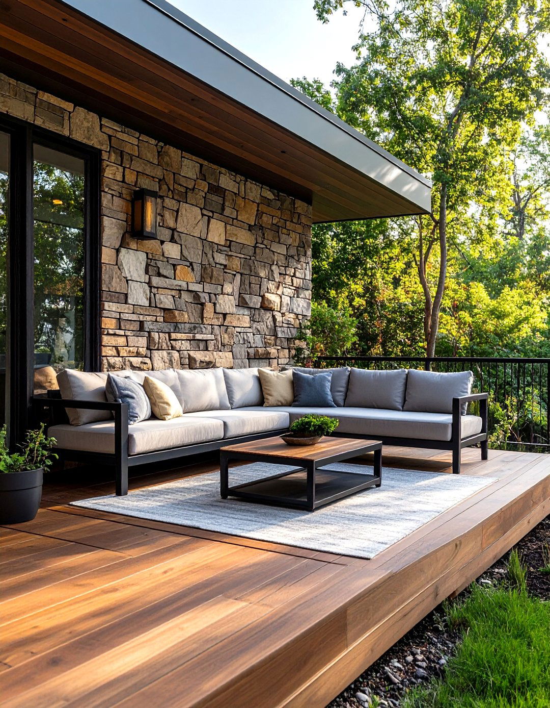30 Amazing 31 Modern Front Porch Ideas for Curb Appeal - We Love Home Blog