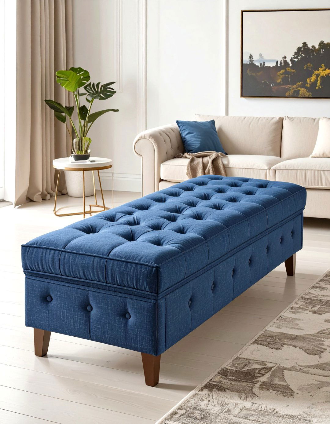 Storage Ottoman Bench Furniture - 30 small living room furniture ideas