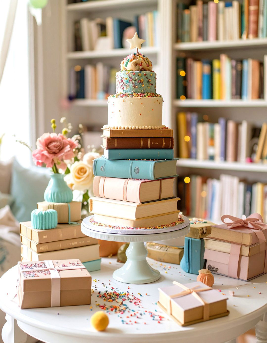 Storybook Themed Sprinkle Shower - 30 sprinkle shower ideas