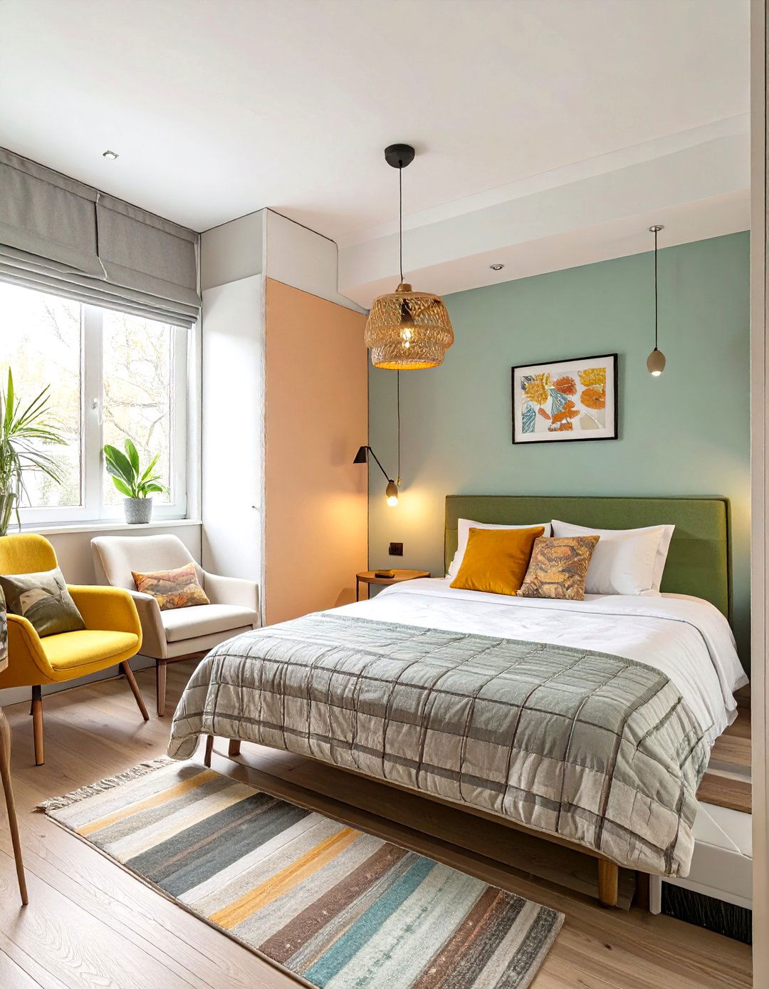 Strategic Furniture Placement in a Small Bedroom - 30 small bedroom decorating ideas