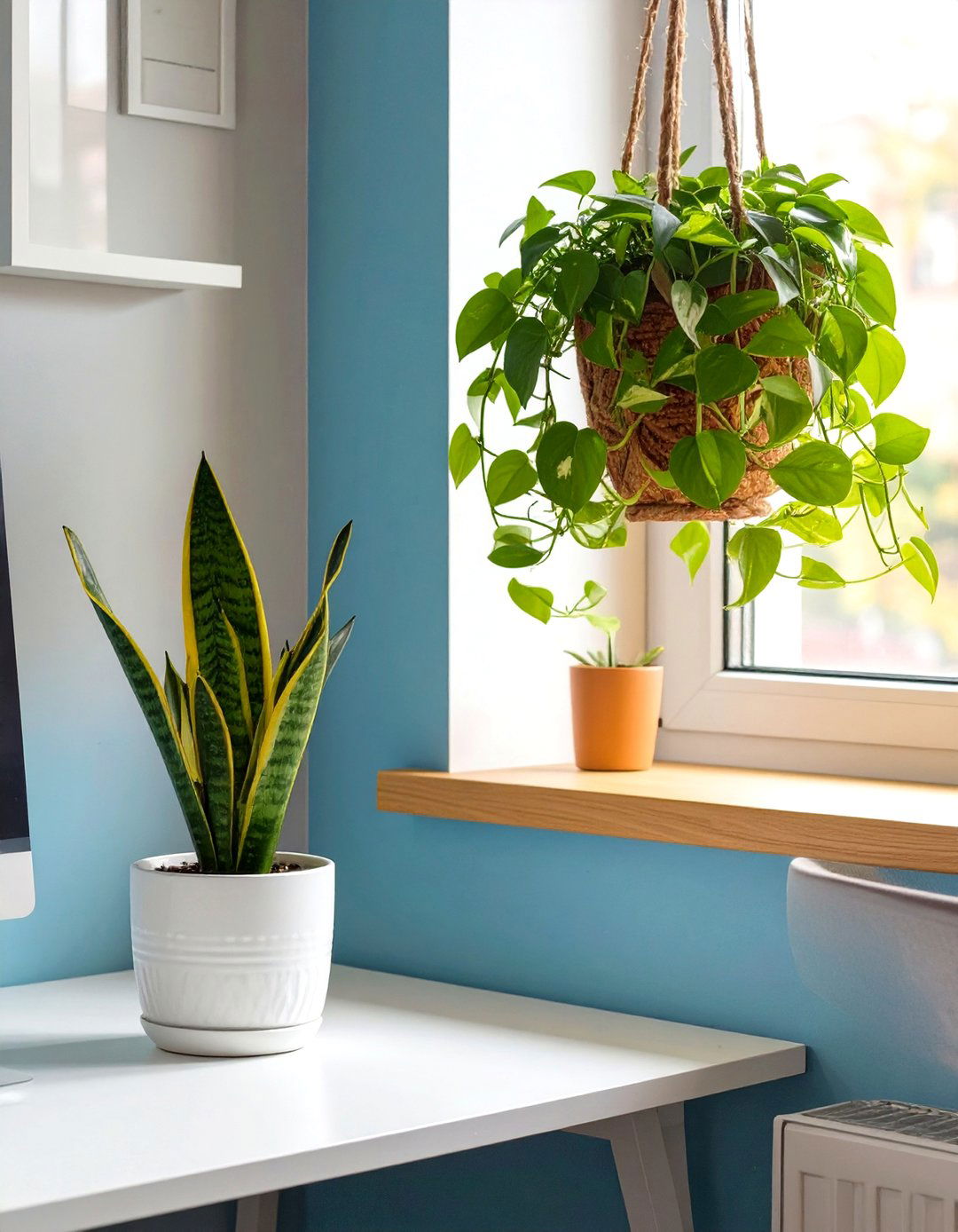 Strategic Use of Indoor Plants - 30 small office decor ideas