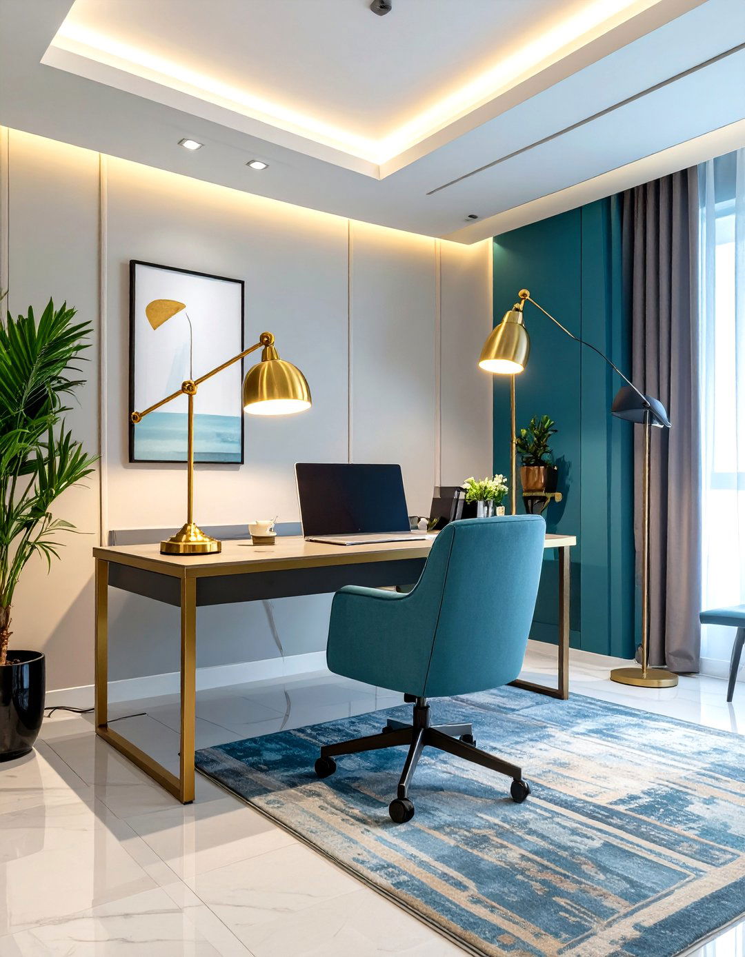 Strategic Work Office Lighting - 30 work office decor ideas