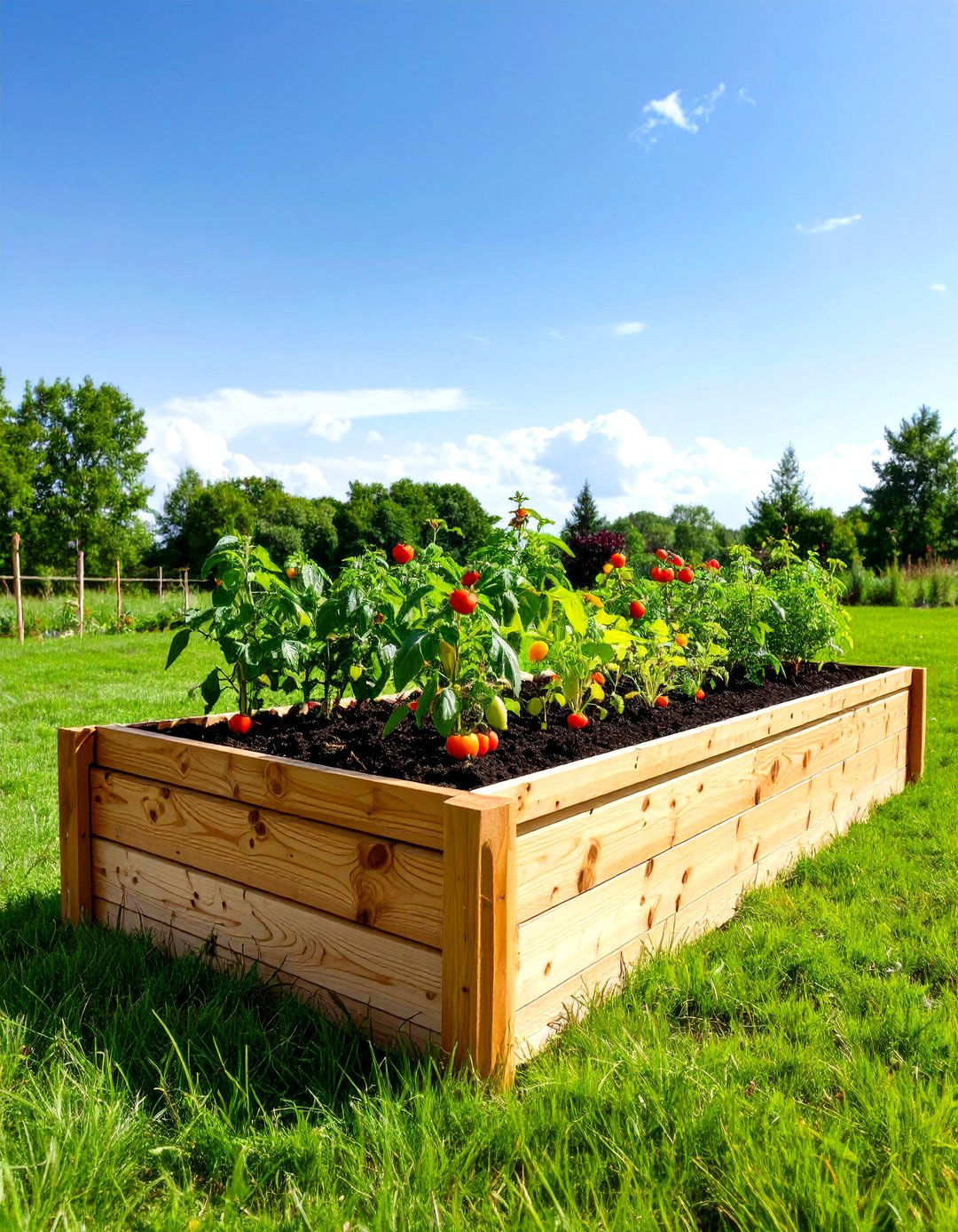 Straw Bale Raised Garden Bed - 30 diy raised garden bed ideas