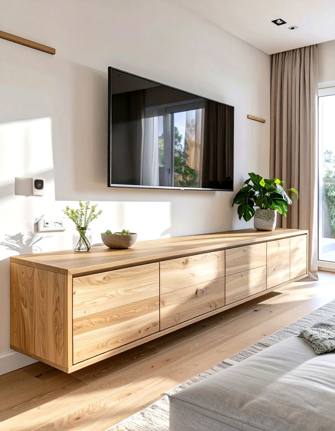 Streamline Your Media Console - 30 simple living room ideas