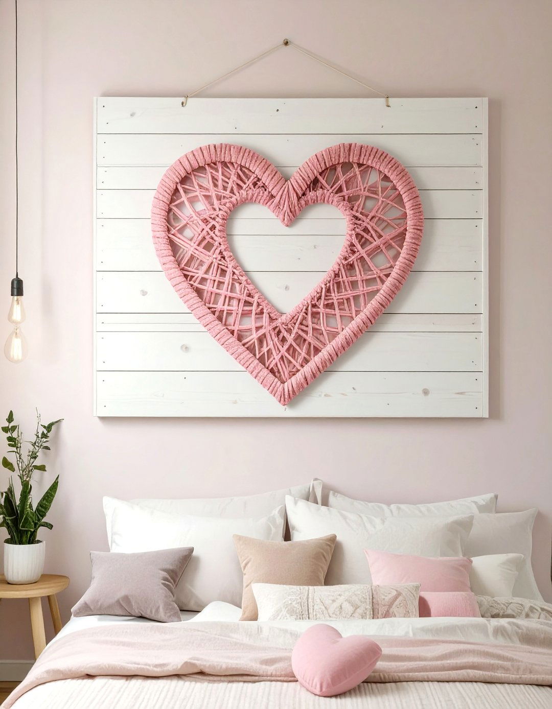 String Art Creation - 30 diy wall decor ideas