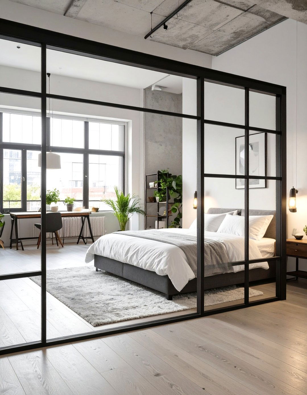 Studio Interior Design Using Glass Partitions - 30 studio interior design ideas