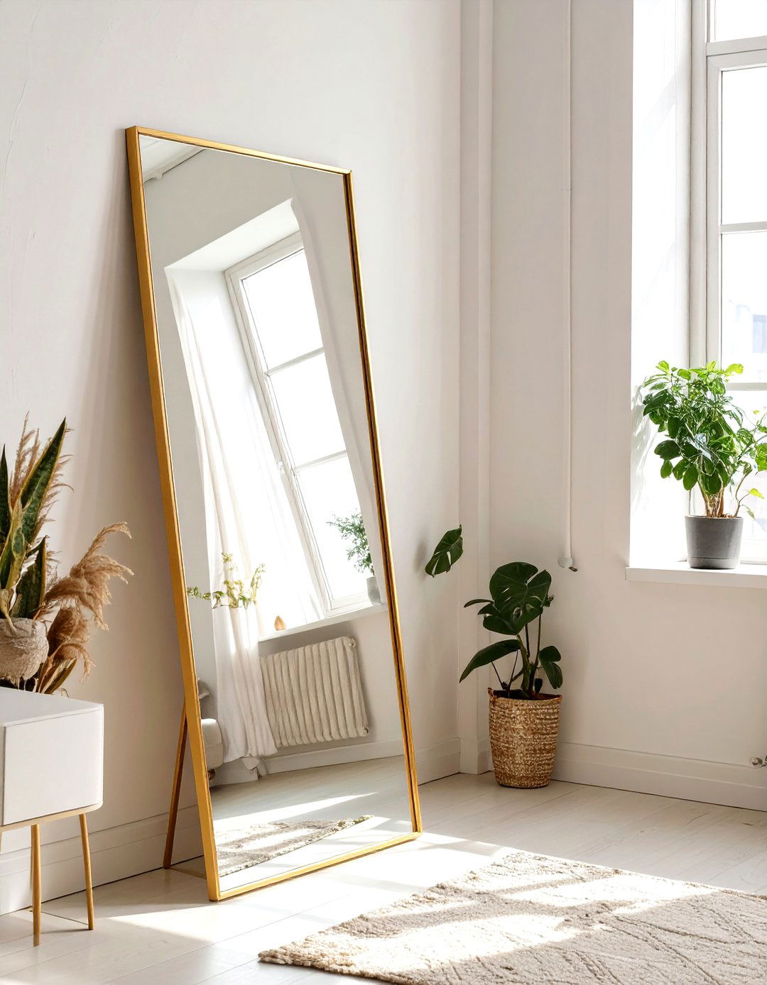 Studio Interior Design and Strategic Mirror Placement - 30 studio interior design ideas