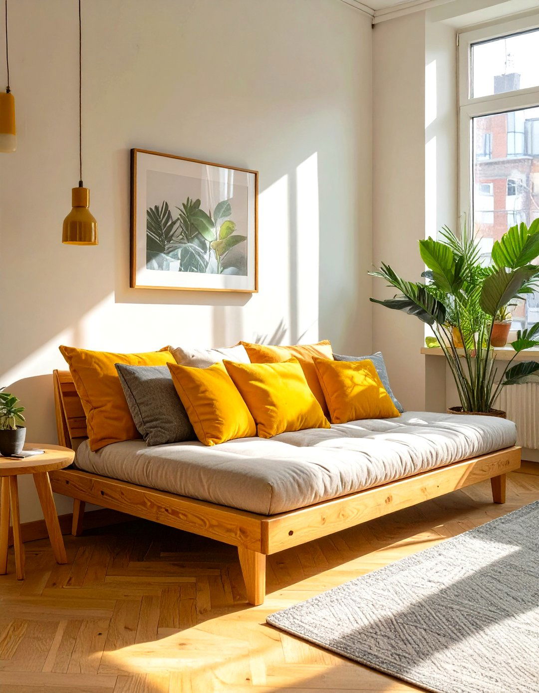 Studio Interior Design with a Daybed - 30 studio interior design ideas