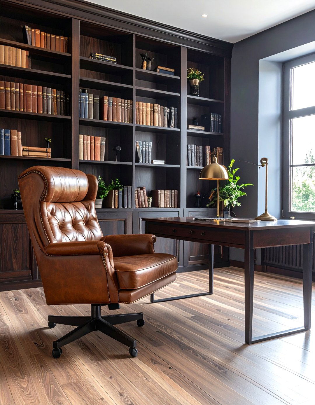 Study with Dark Academia Aesthetics - 30 pinterest interior design ideas