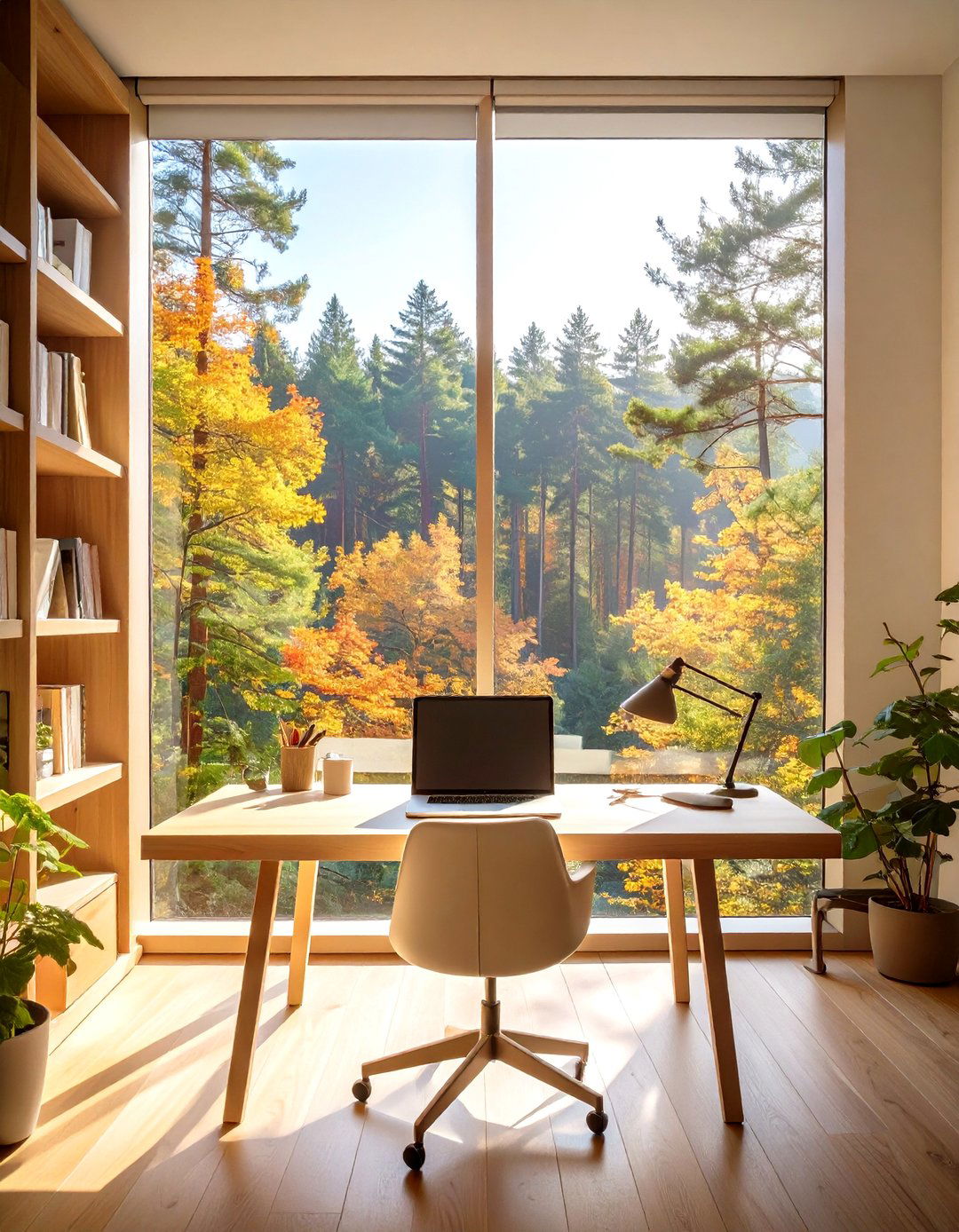 Study with a View and Natural Light - 30 study interior design ideas