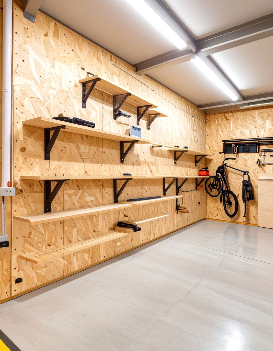 Sturdy Plywood Wall Sheathing - 30 cheap garage wall ideas