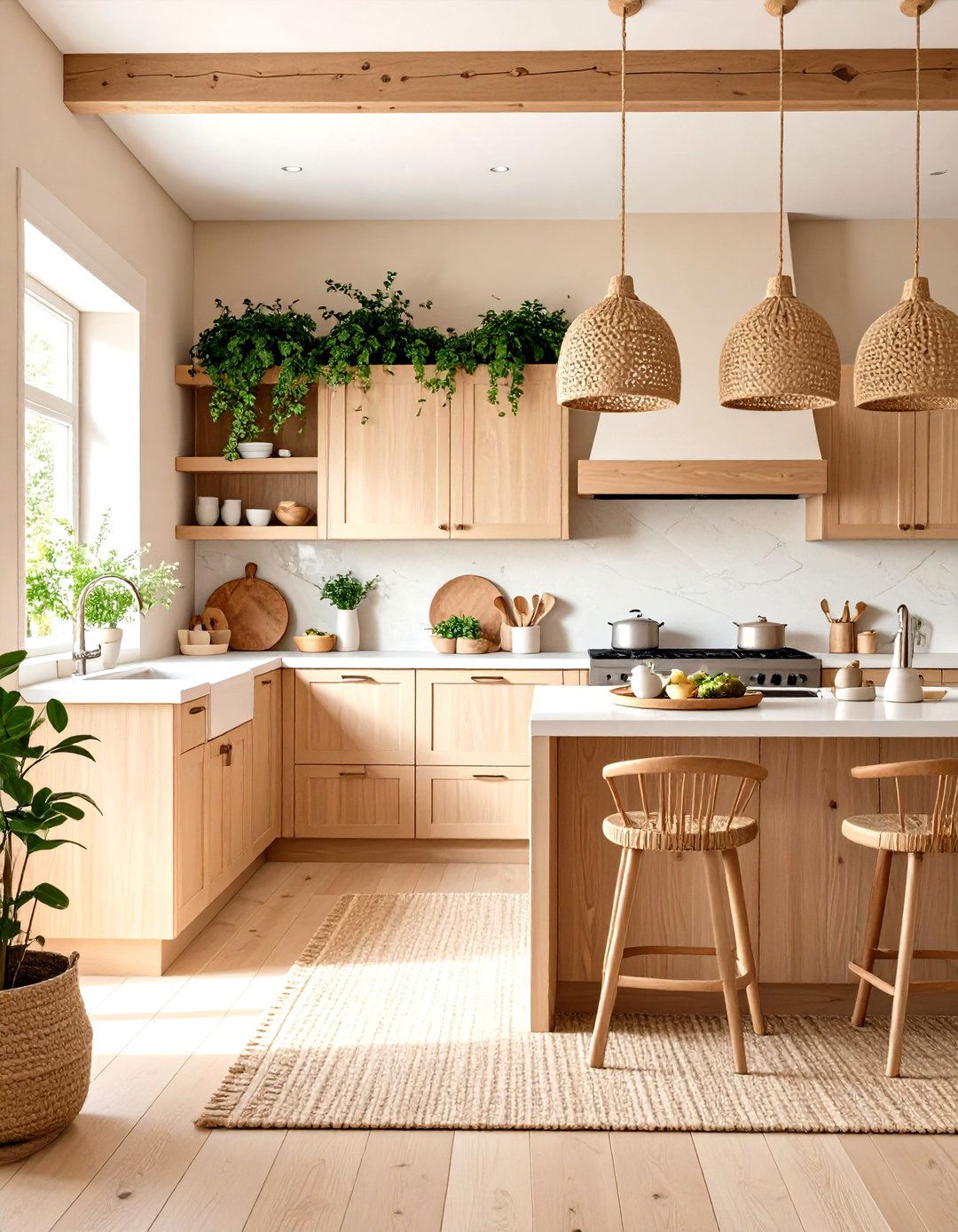 Subtle Texture Kitchen Wallpaper - 30 kitchen wallpaper ideas
