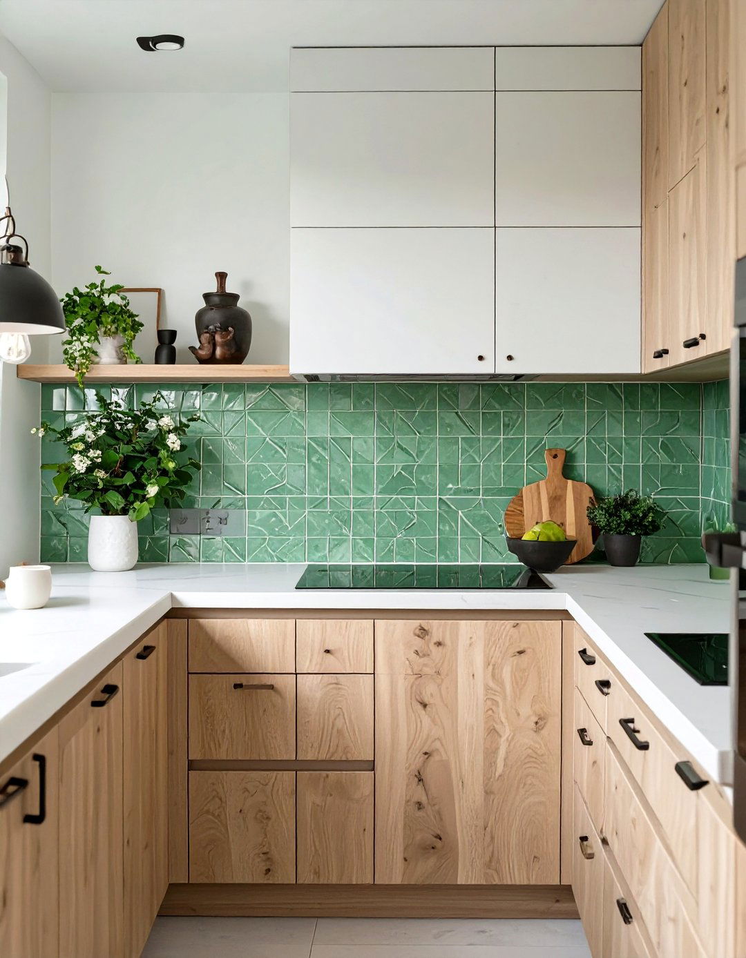 Subtle Textured Ceramic Tile - 30 backsplash tile ideas