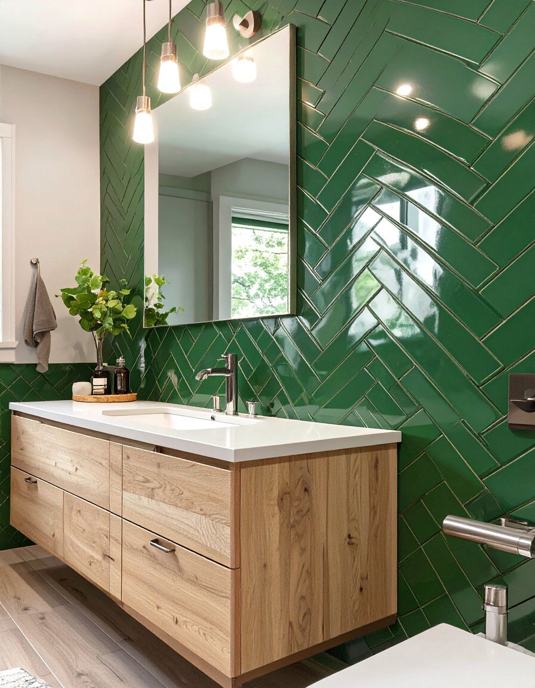 Subway Tile Bathroom Backsplash - 30 bathroom backsplash ideas