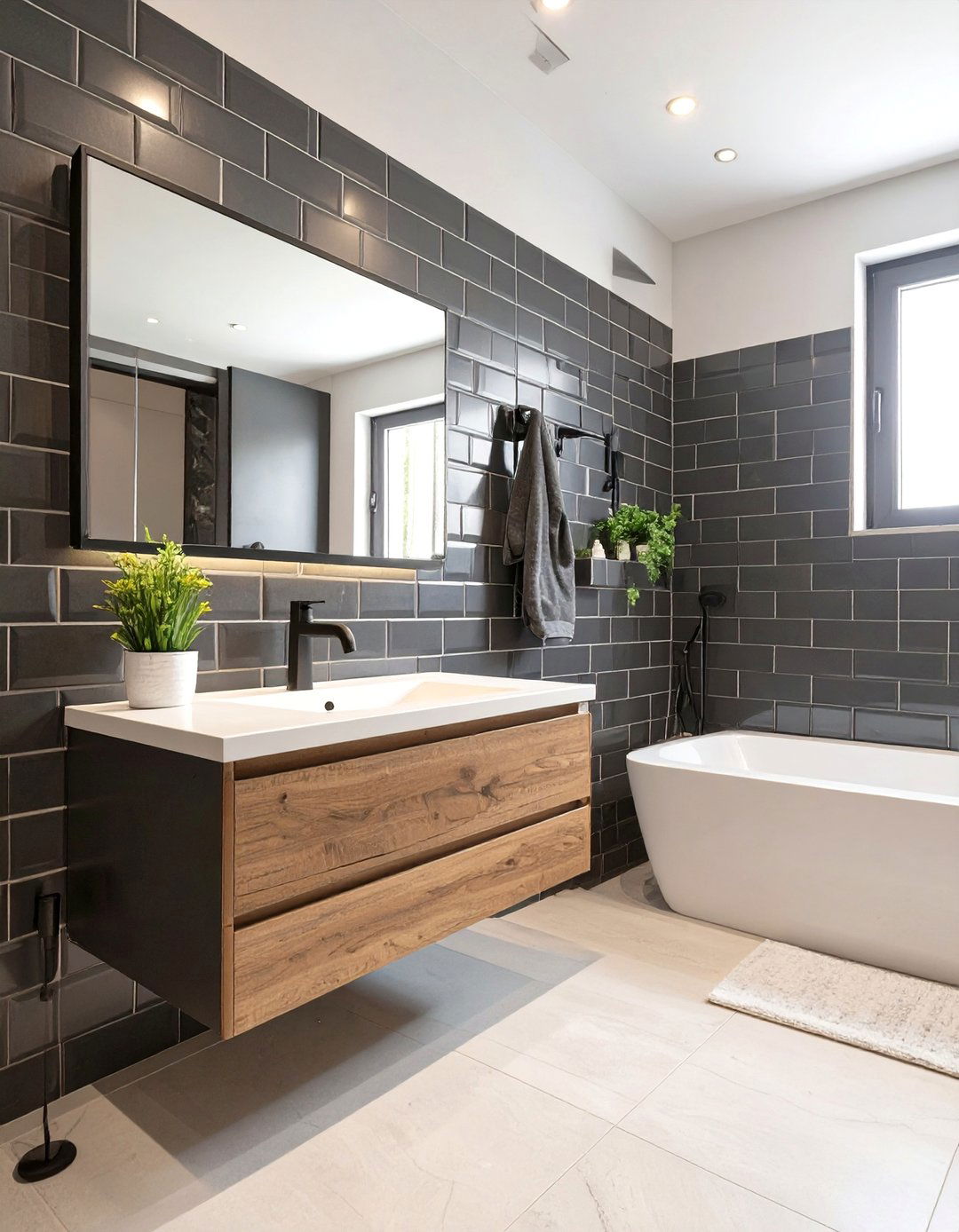 Subway Tile Effect Bathroom Wall Panels - 30 bathroom wall panels ideas