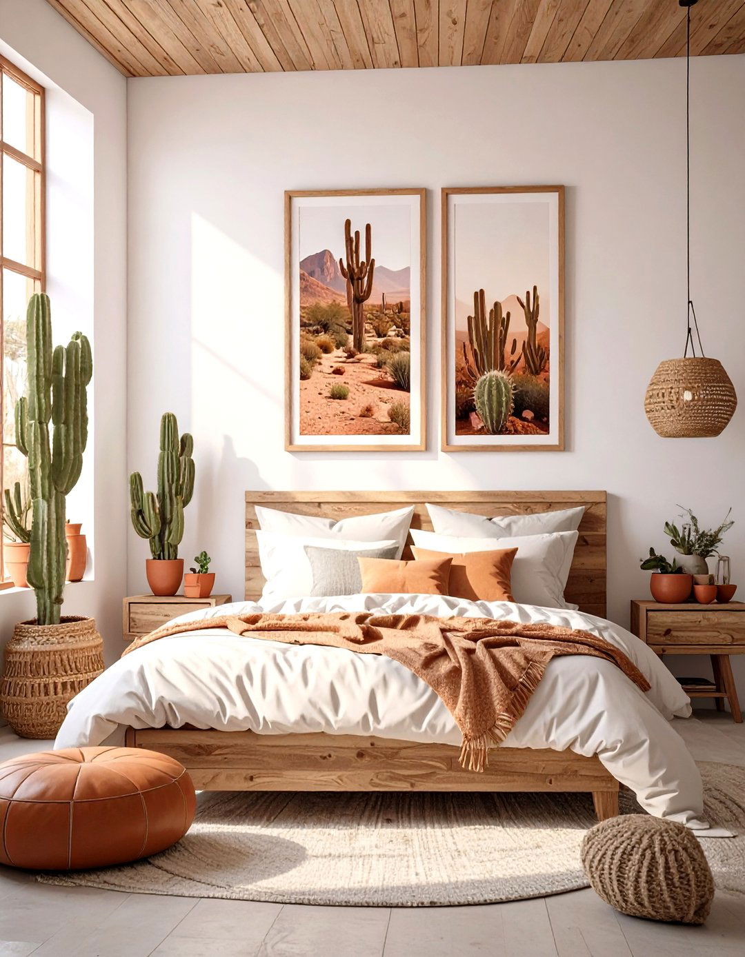 Sun Drenched Desert Modern Bedroom - 30 master bedroom pictures above bed ideas