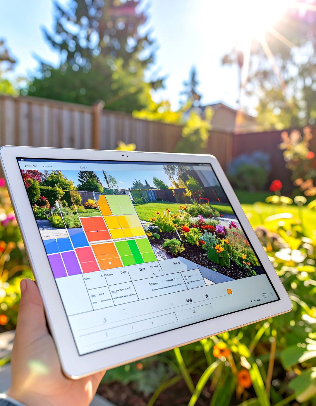 Sun and Shade Mapping Tool - 30 garden design tool ideas