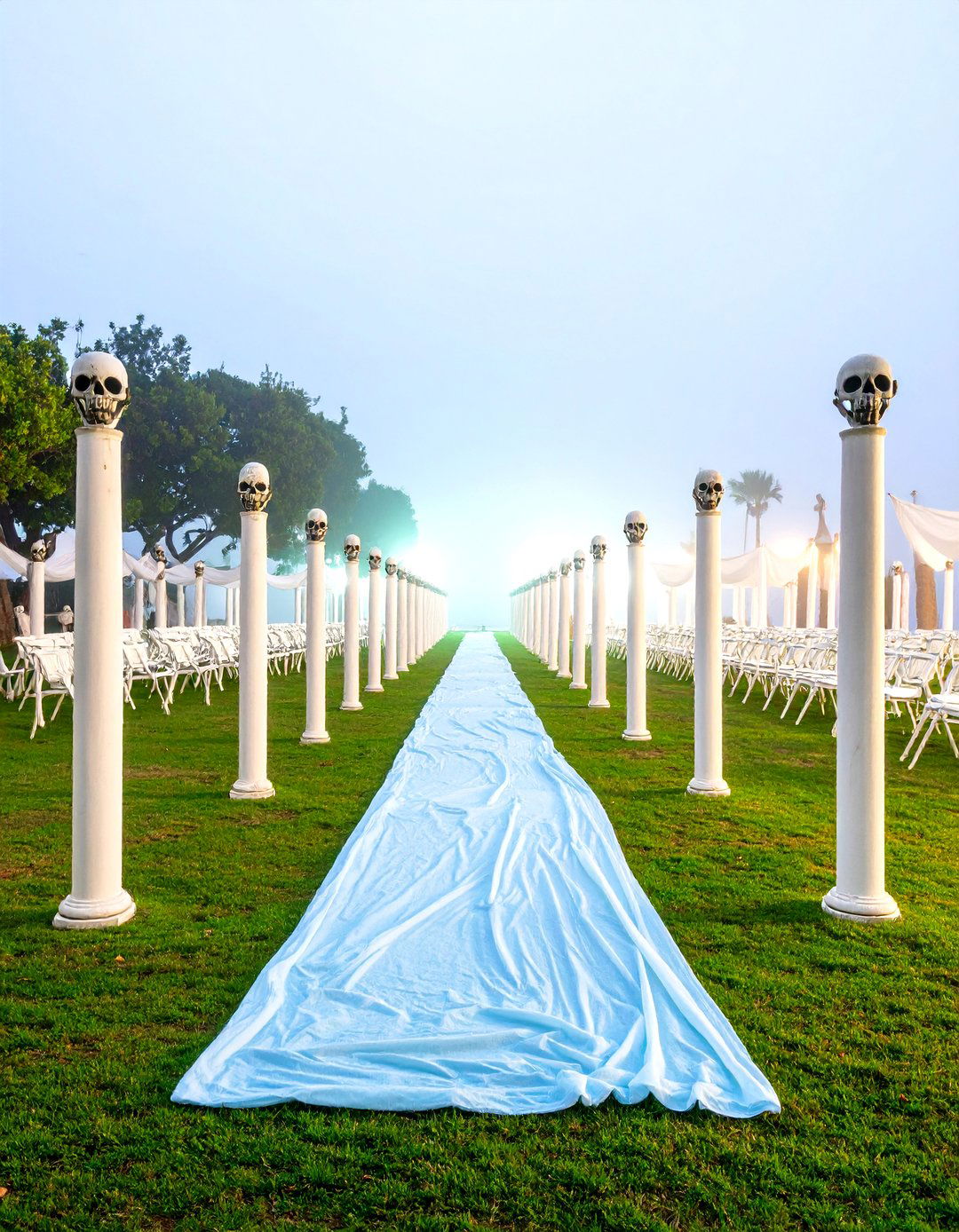 Sunken City of Atlantis Rising - 30 halloween decorations outdoor ideas