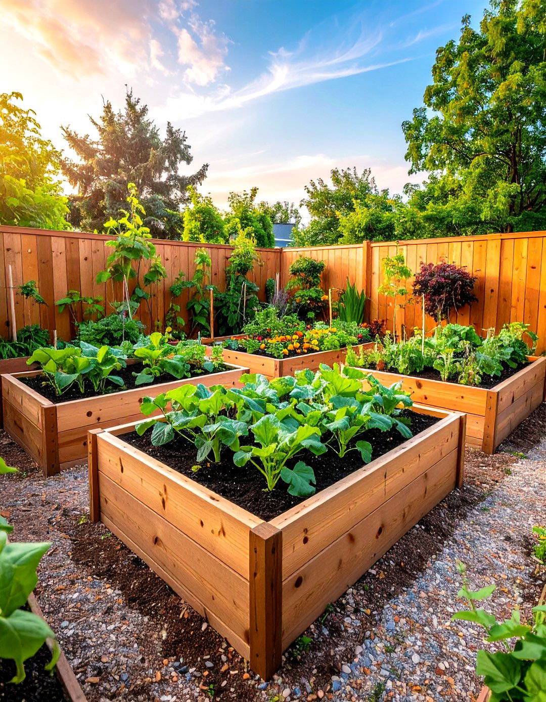 Sunken Garden Bed Design - 30 garden bed design ideas