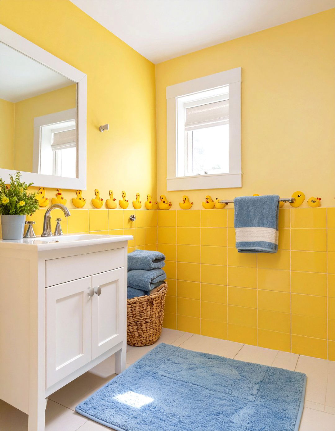 30 Playful Kids Bathroom Ideas for a Practical Space