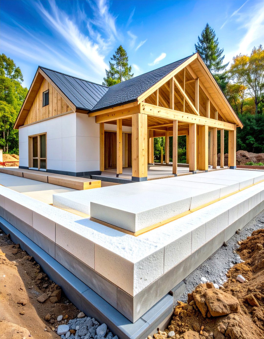 Super Insulated Foundation Design - 30 passive house design ideas