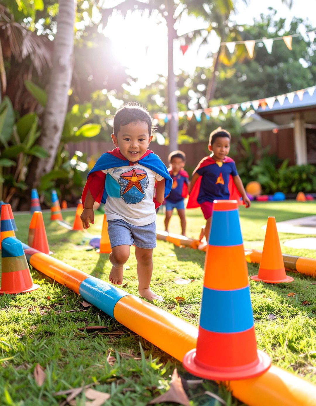 Superhero Training Academy - 30 outdoor birthday party ideas