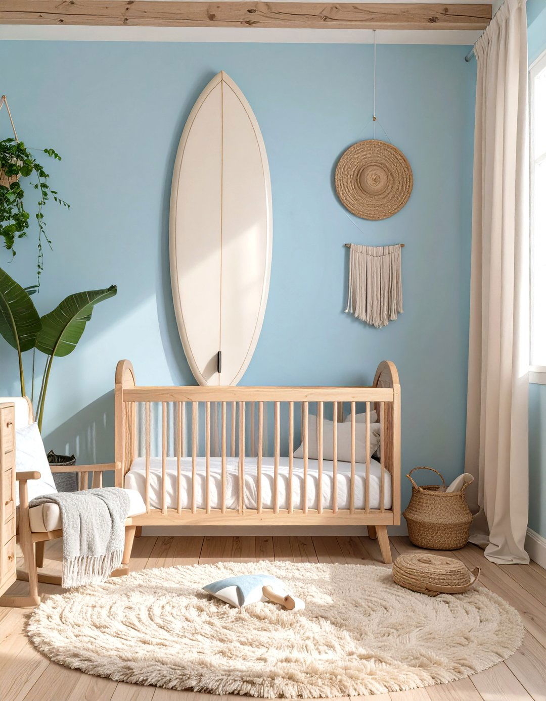 Surfer Dude Nursery - 30 nursery ideas for boys