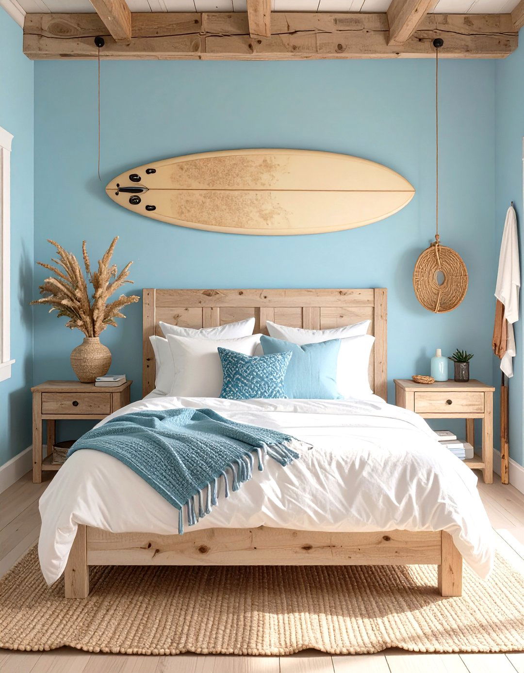 Surfing or Coastal Themed Decor in a Teen Boys Bedroom - 30 teen boys bedroom ideas
