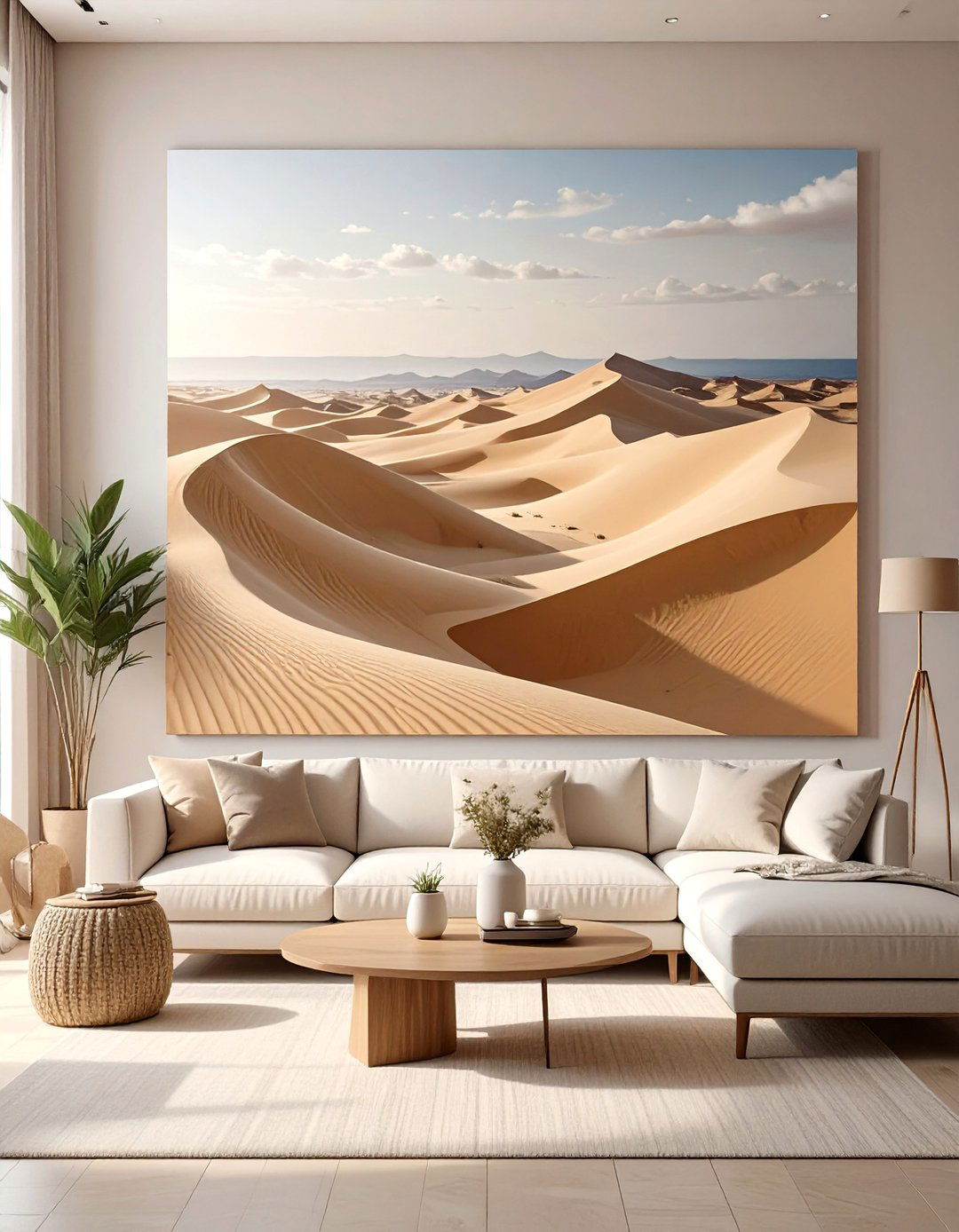 Surreal Desert Wave Compositions - 30 ai wall art ideas