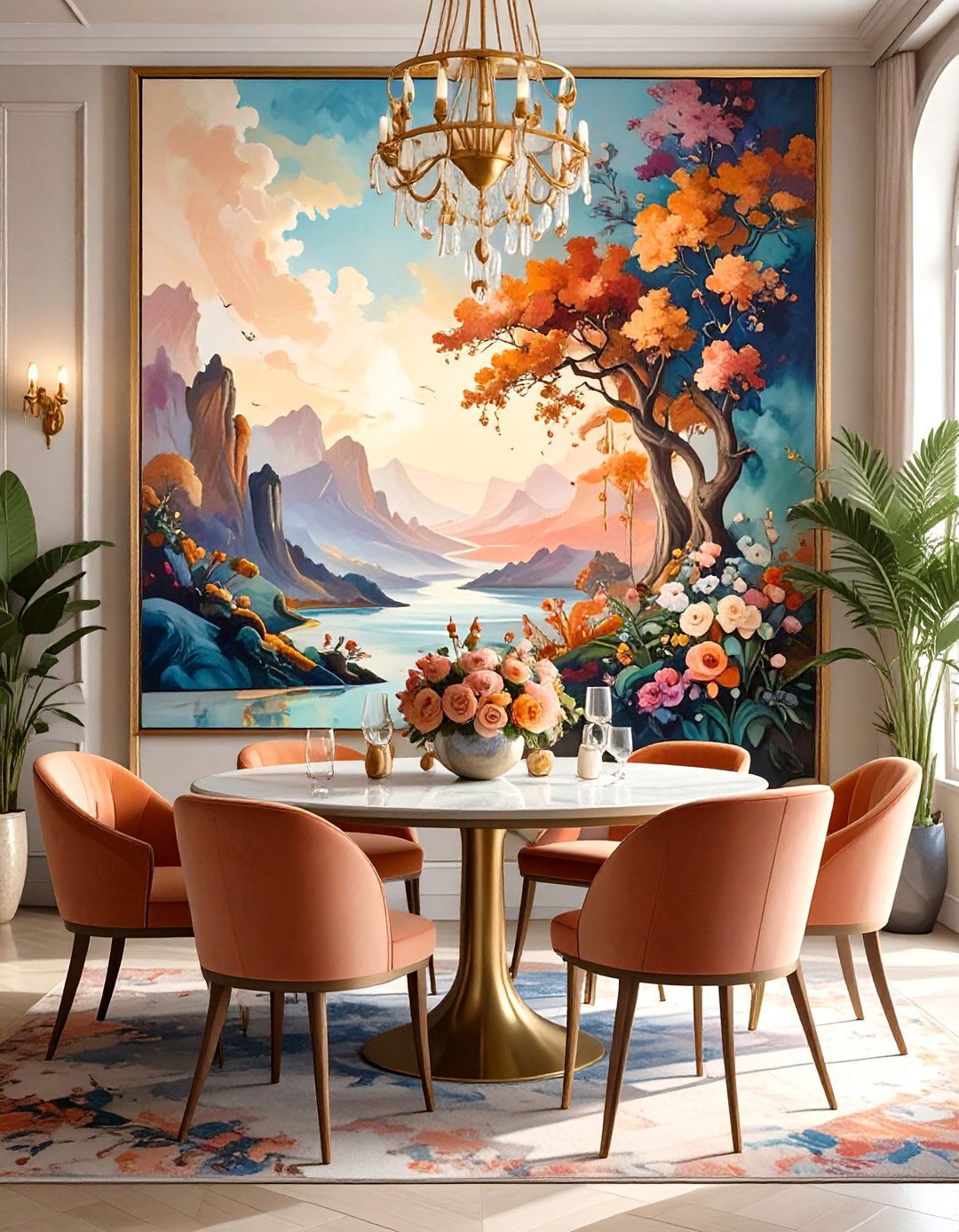Surrealist Paintings - 30 dining room art ideas