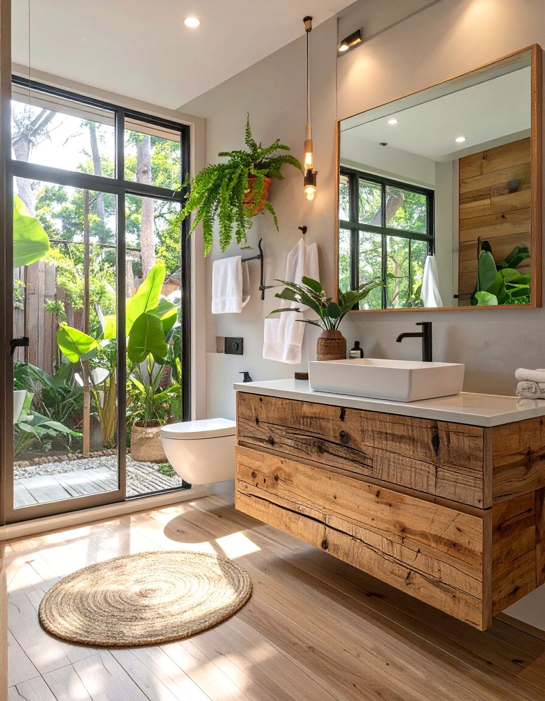Sustainable Eco Friendly Bathroom - 30 bathroom makeover ideas