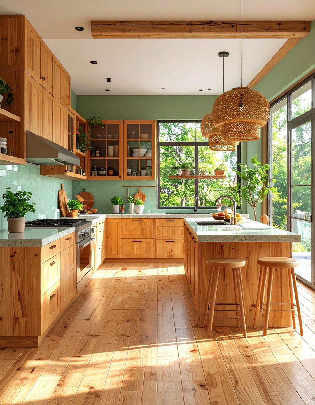 Sustainable Materials Kitchen - 30 latest kitchen designs