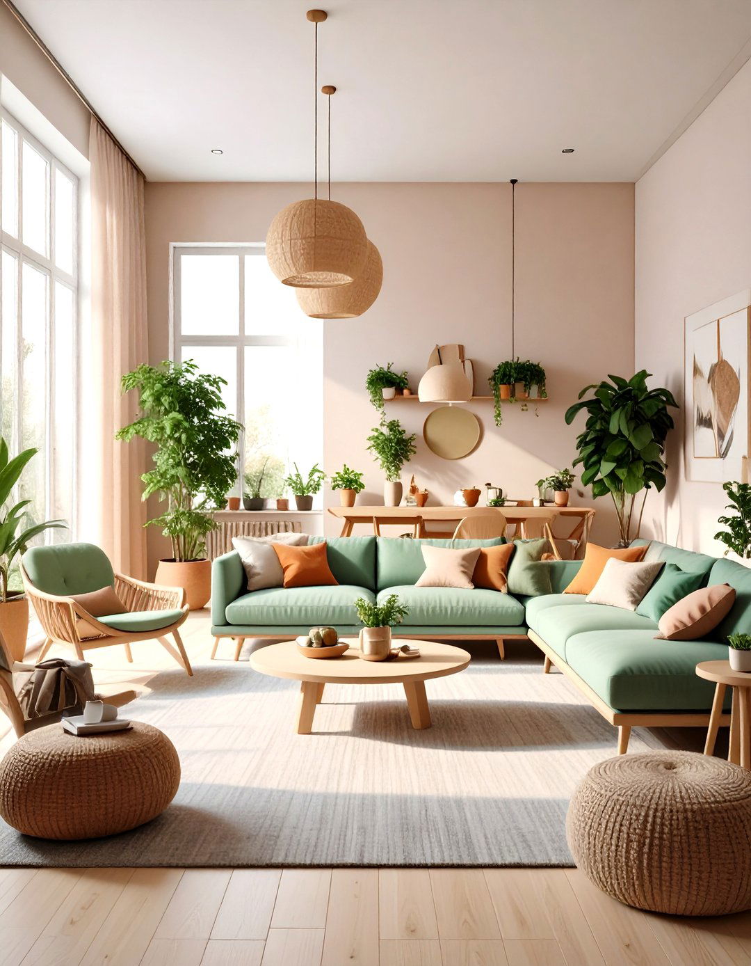 Sustainable Modernism - 30 interior design trends 2025