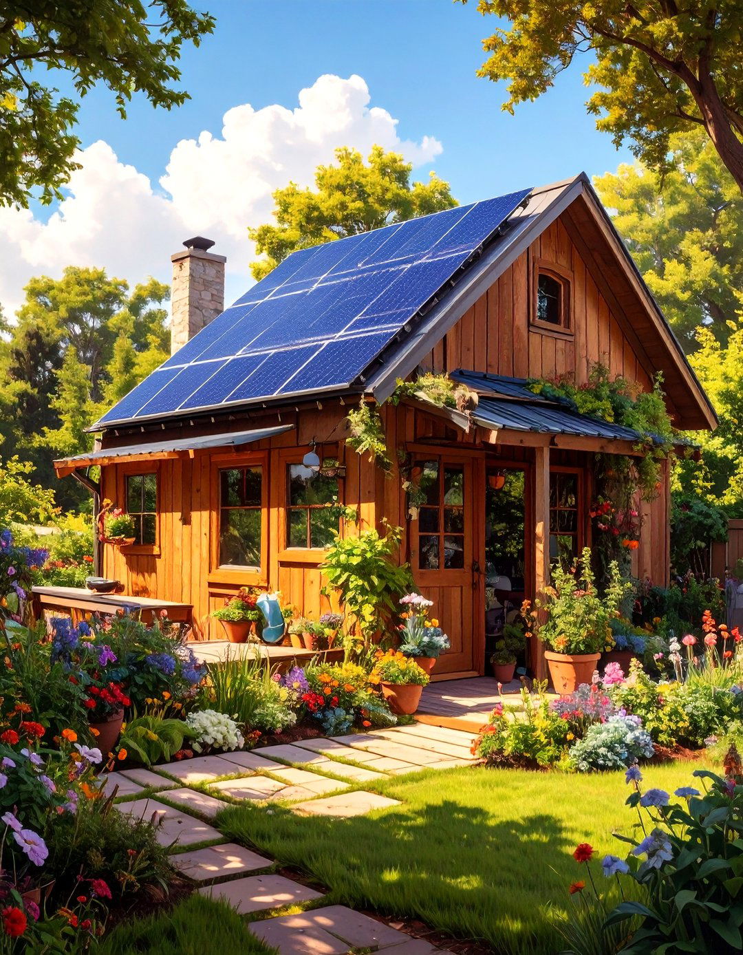 Sustainable Off Grid Shed - 30 backyard shed ideas