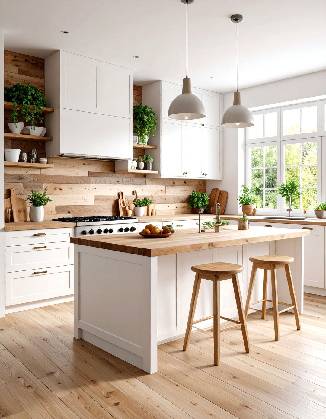 Sustainable Wood Kitchen Backsplash - 30 kitchen backsplash ideas 2025