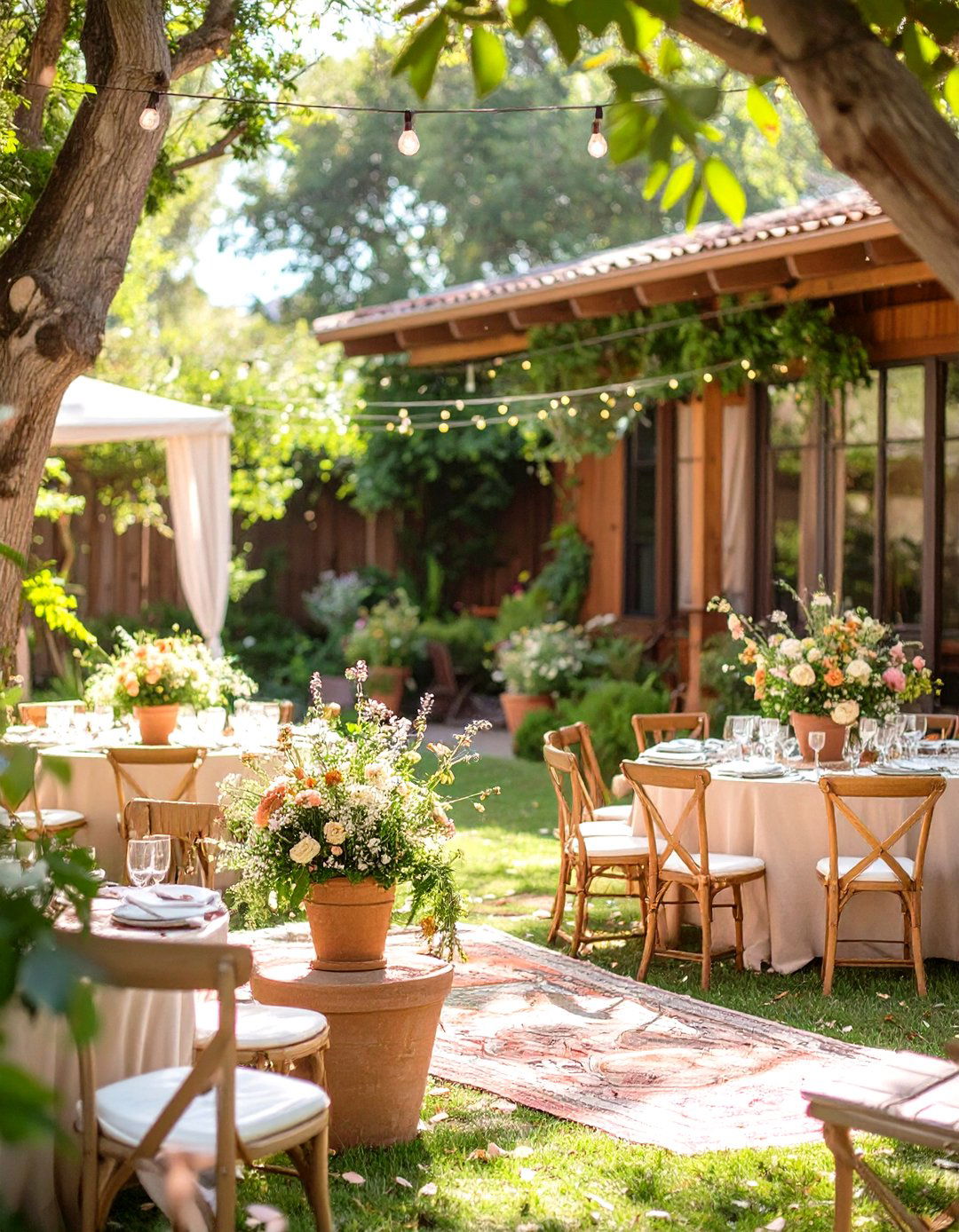 Sustainable and Eco Friendly Backyard Wedding - 30 backyard wedding ideas
