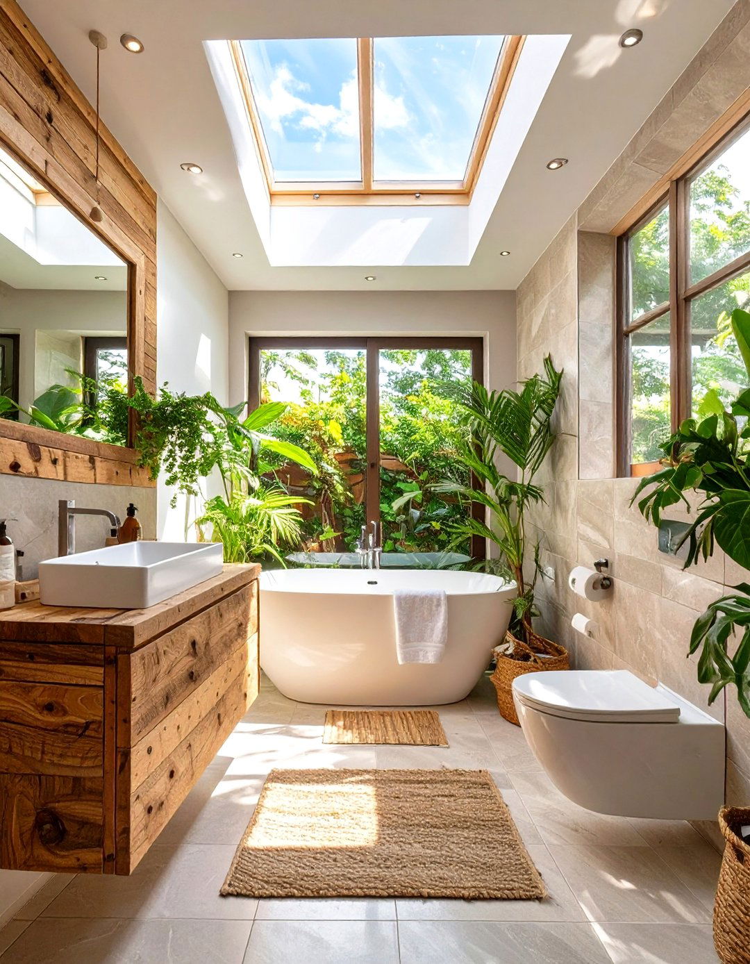 Sustainable and Eco Friendly Bathroom - 30 bathroom trends