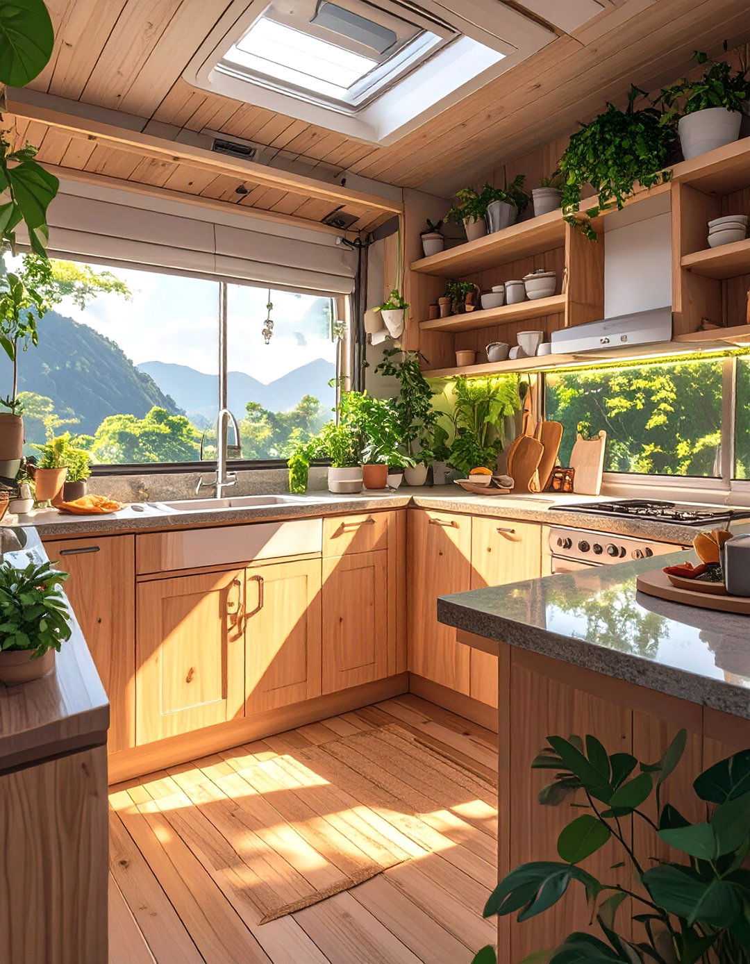 Sustainable and Eco Friendly Kitchen - 30 mobile home kitchen ideas