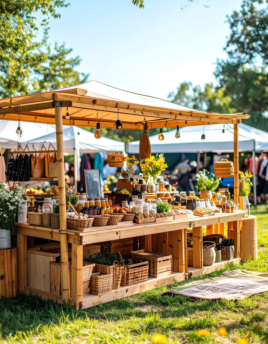 30 Outdoor Vendor Booth Ideas for Better Sales Success - We Love Home Blog