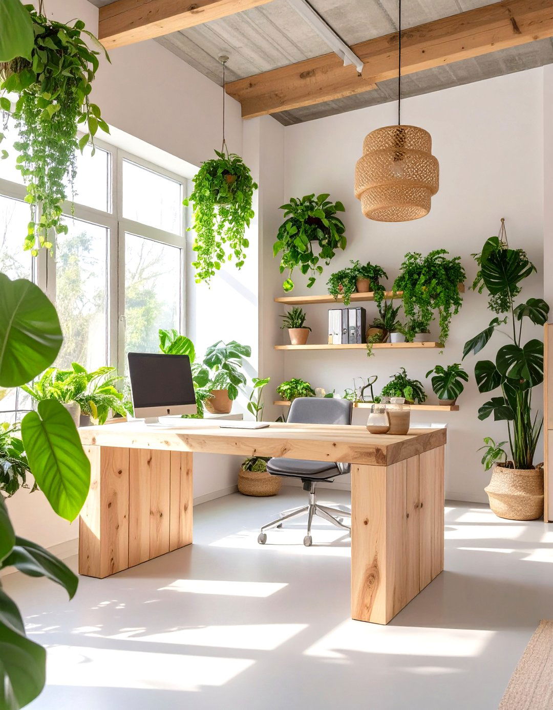 Sustainable and Eco Friendly Office - 30 modern home office design ideas