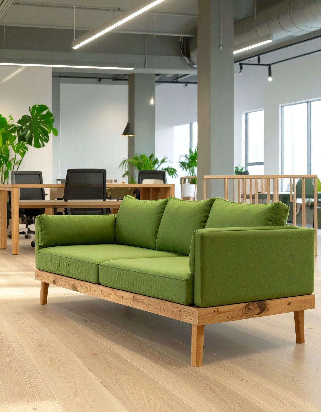 Sustainable and Green Office Couch - 30 office couch ideas