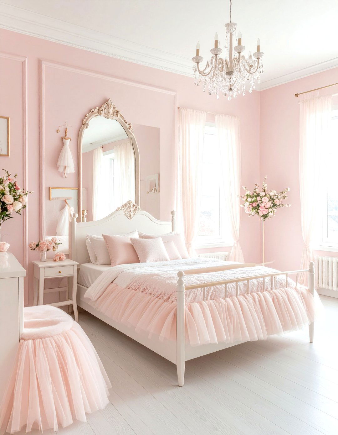 Sweet Ballerina Bedroom - 30 little girls bedroom ideas
