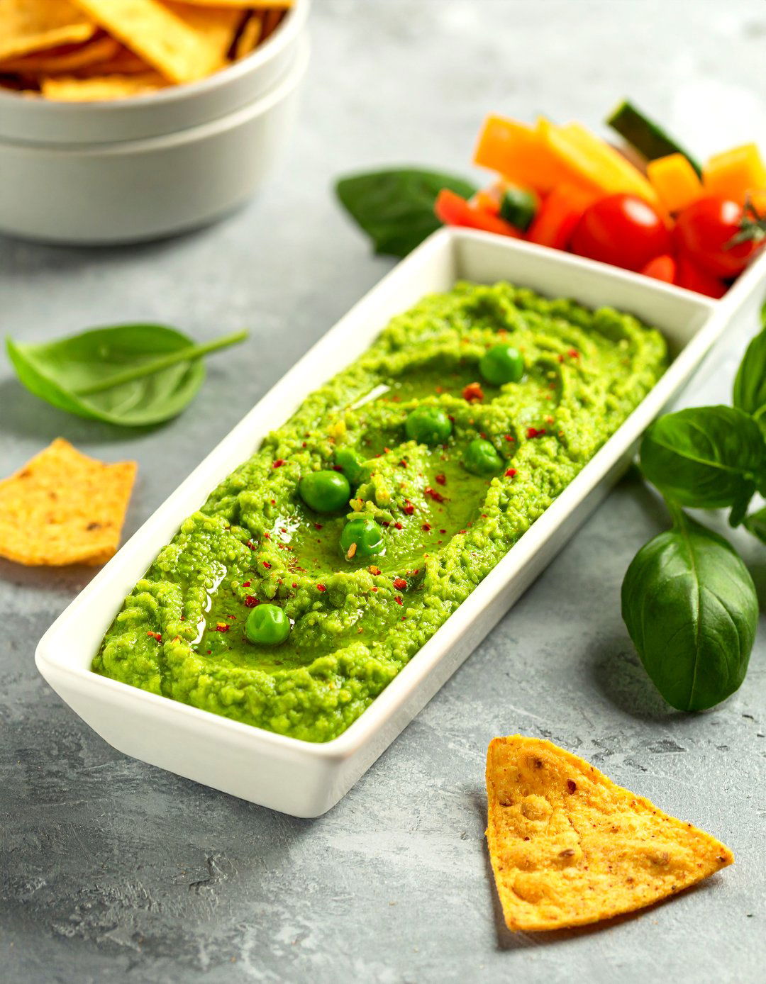 Sweet Pea in a Pod Dip - 30 cute baby baby shower food ideas