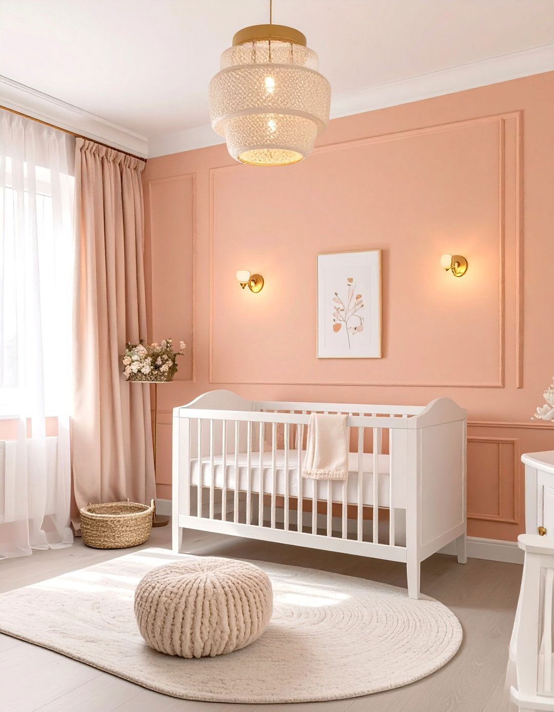 Sweet Peach Nursery - 30 nursery inspo ideas