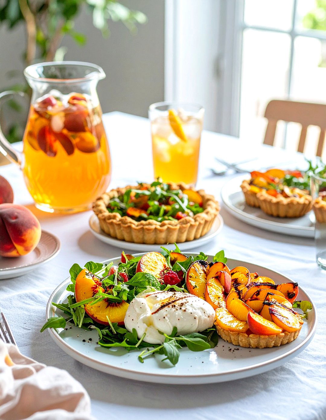 Sweet as a Peach Theme - 30 baby shower menu ideas