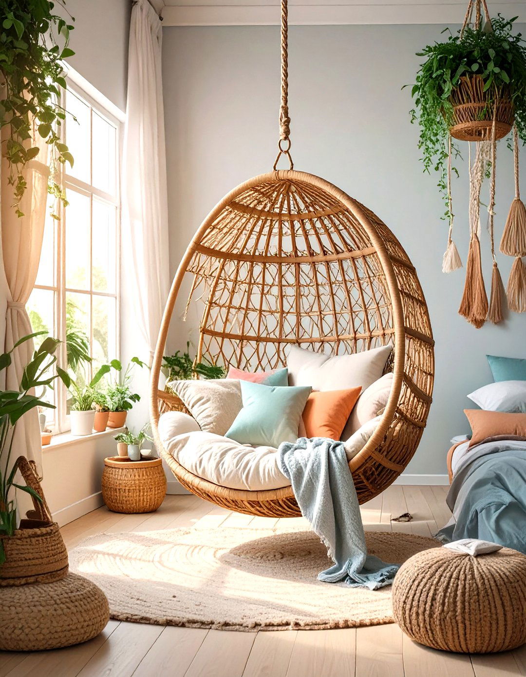 Swing Chair Teenage Girl Bedroom - 30 teenage girl bedroom ideas
