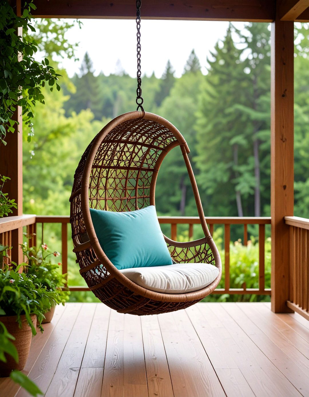 Swingasan Chair with Stand - 30 patio furniture ideas