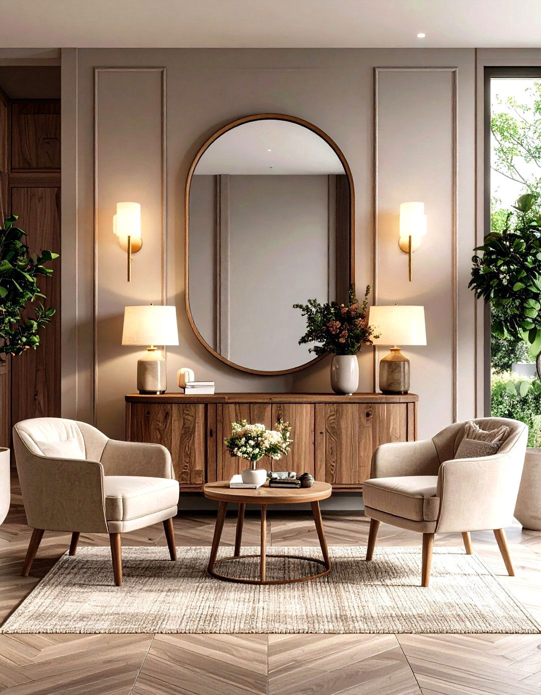 Symmetrical Entryway Design - 30 entryway inspiration