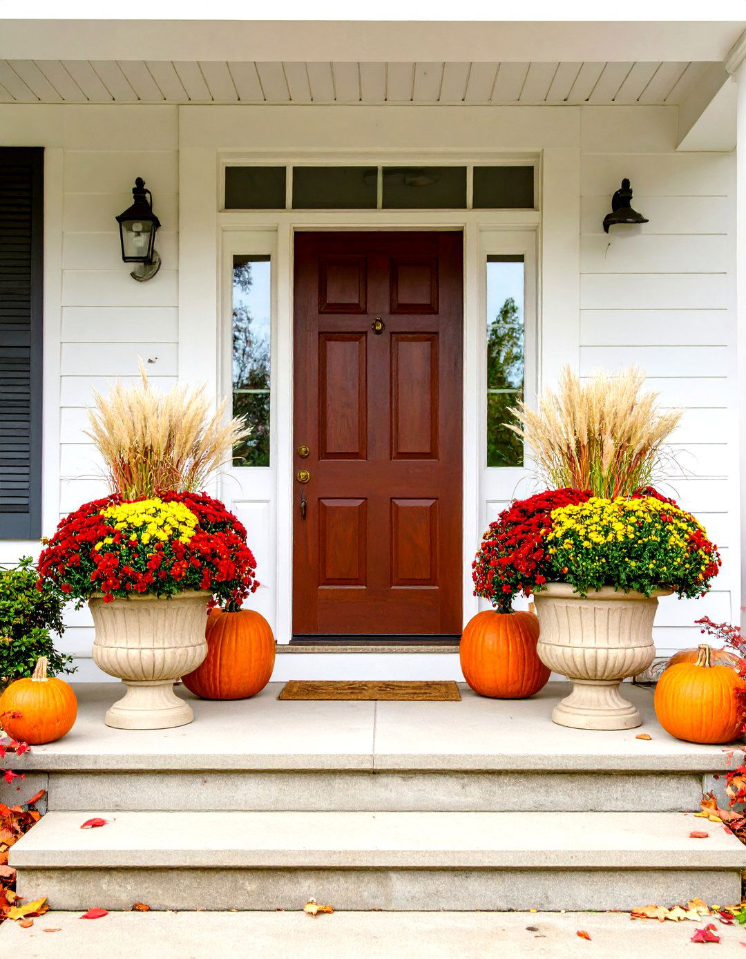 30 Front Porch Fall Decorating Ideas for a Cozy Entry