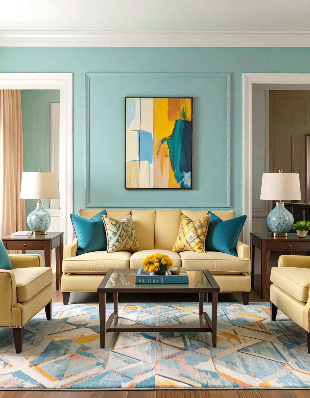 Symmetrical Furniture Arrangements - 30 what is transitional interior design ideas